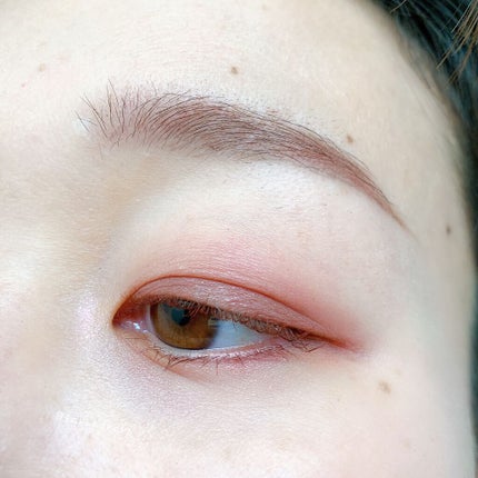 セルヴォーク ヴォランタリー アイズ 30 シトロンピンク/Celvoke/単色アイシャドウを使ったクチコミ(3枚目)