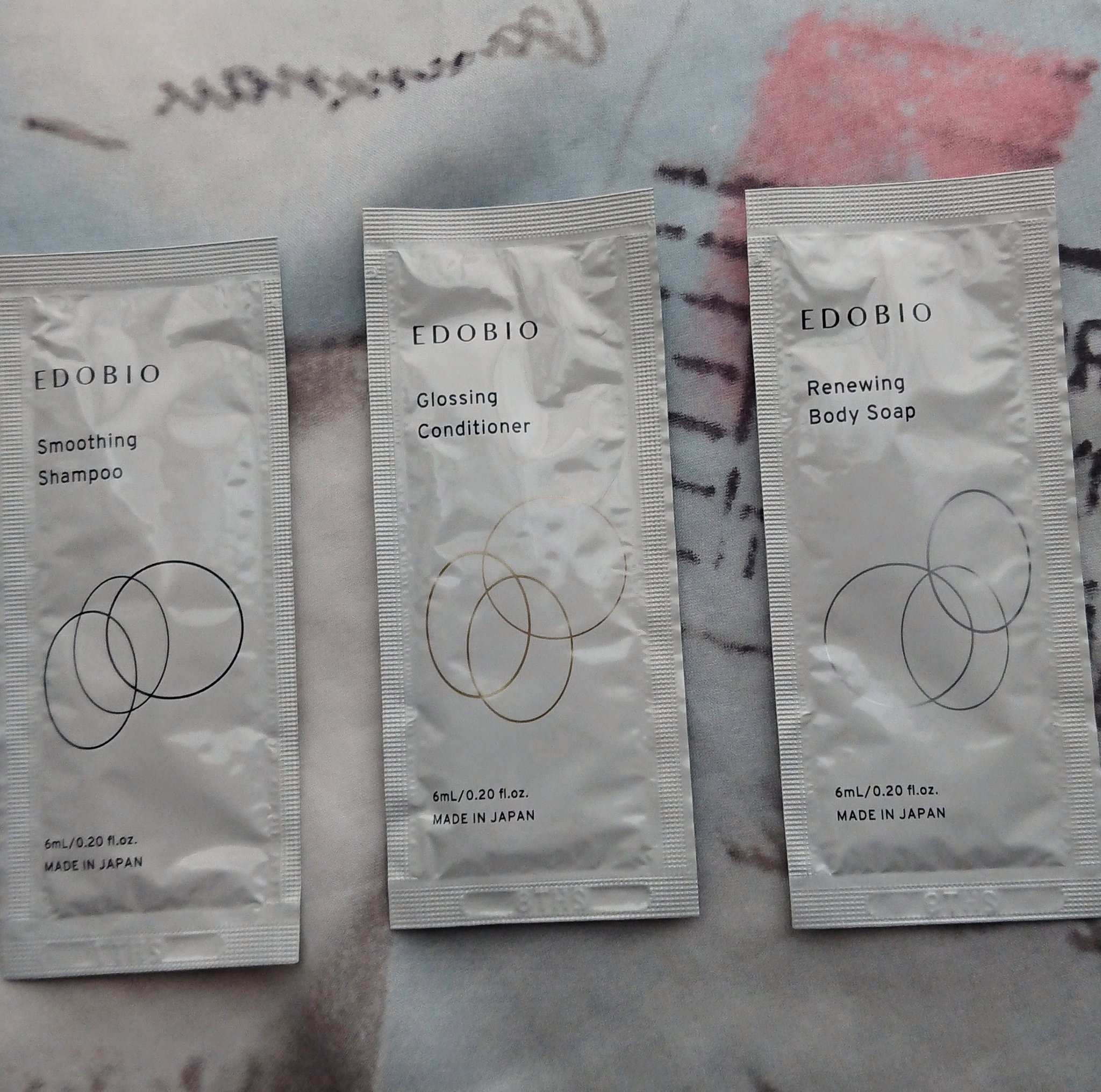 スムージングシャンプー/グロッシングコンディショナー シャンプー 300ml/EDOBIO/市販シャンプーを使ったクチコミ（3枚目）