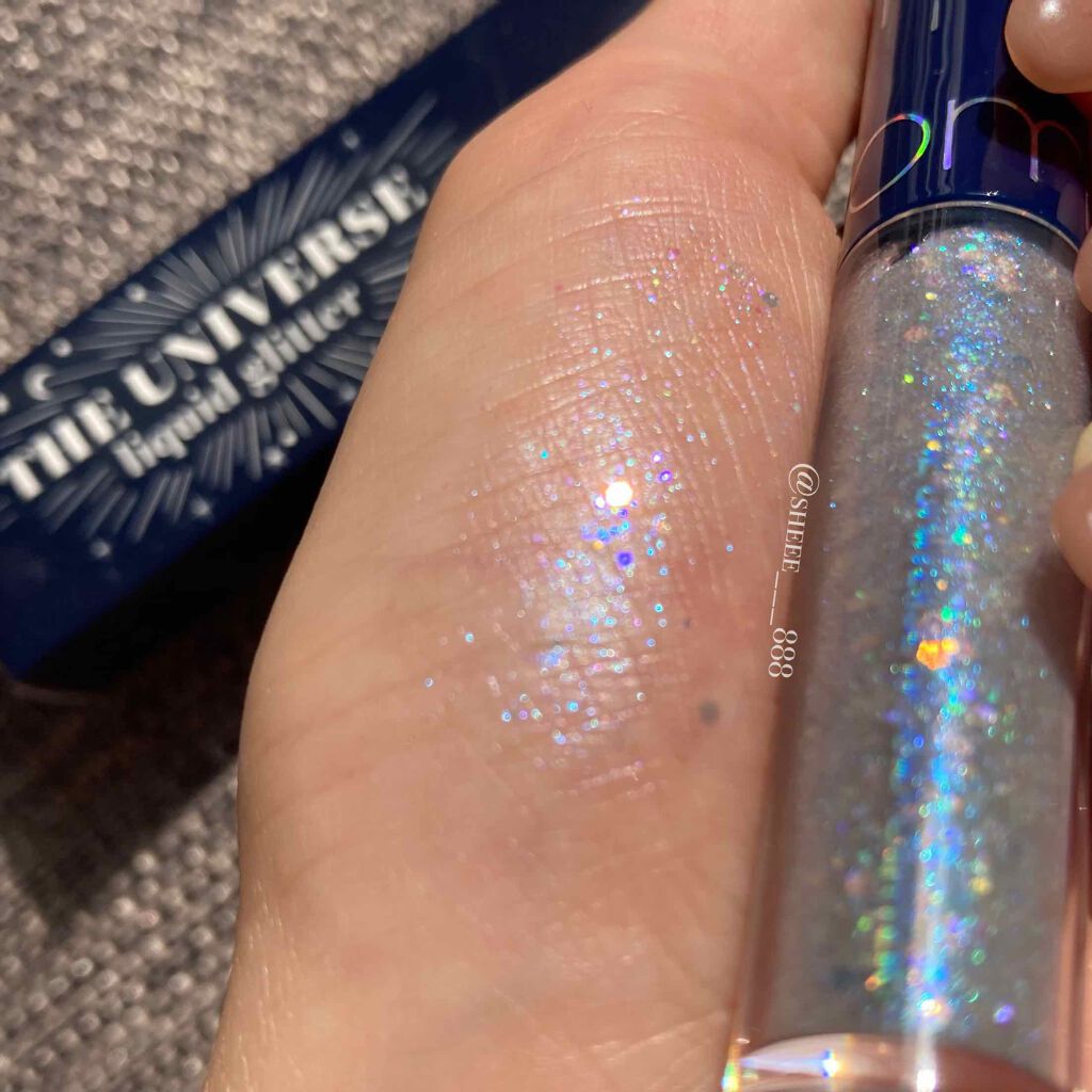 リキッド グリッター シャドウ/rom&nd/グリッターを使ったクチコミ（1枚目）