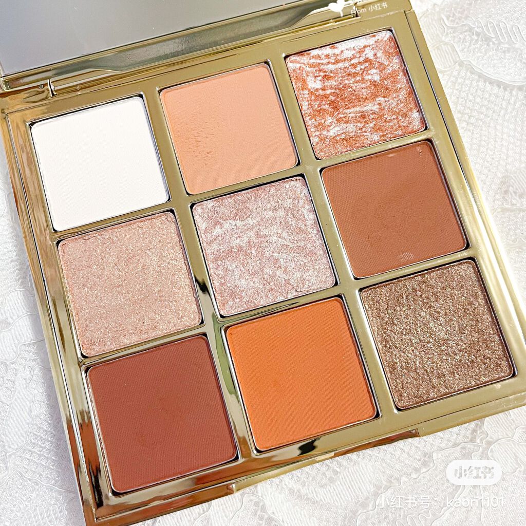 長相思シリーズ 9色アイシャドウパレット/CATKIN/アイシャドウパレットを使ったクチコミ(4枚目)