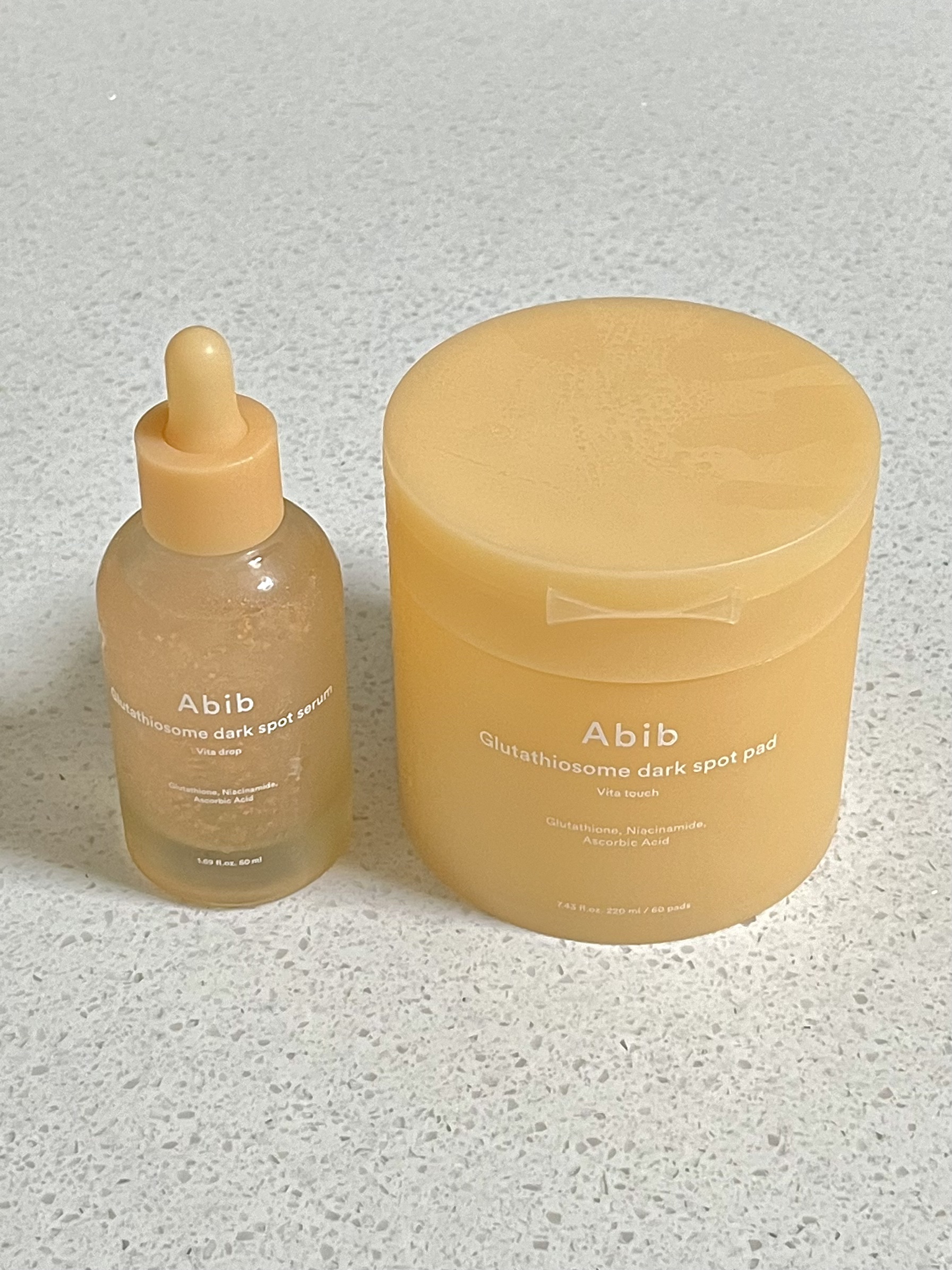 グルタチオンソームダークスポットパッドビタタッチ/Abib /トナーパッドを使ったクチコミ（1枚目）