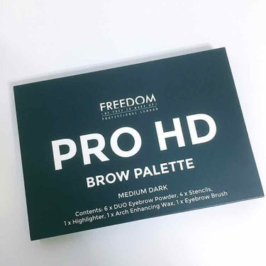 Pro HD Brow Palette/Freedom/アイシャドウパレットを使ったクチコミ（2枚目）