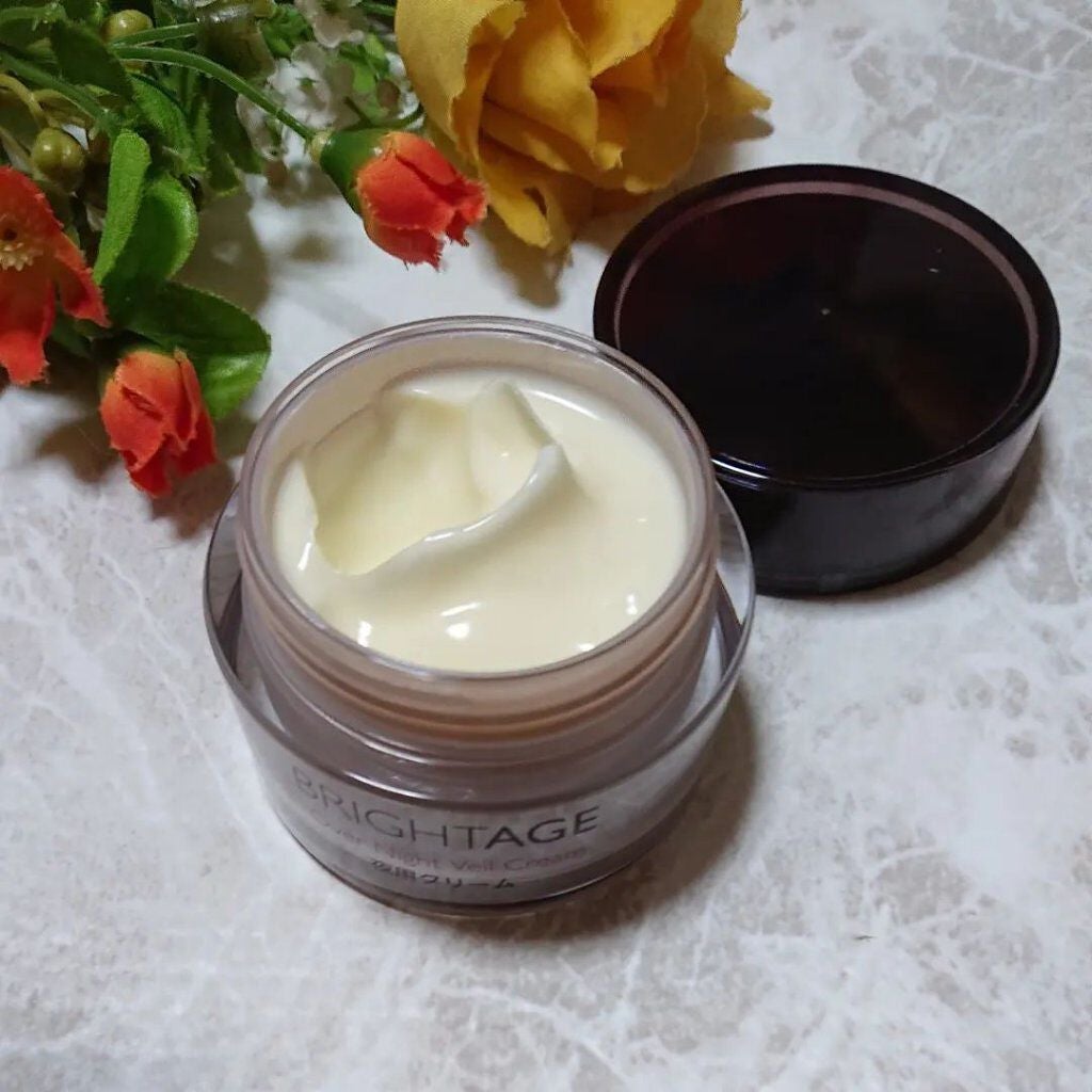 オーバーナイト ヴェールクリーム/BRIGHTAGE/フェイスクリームを使ったクチコミ(5枚目)