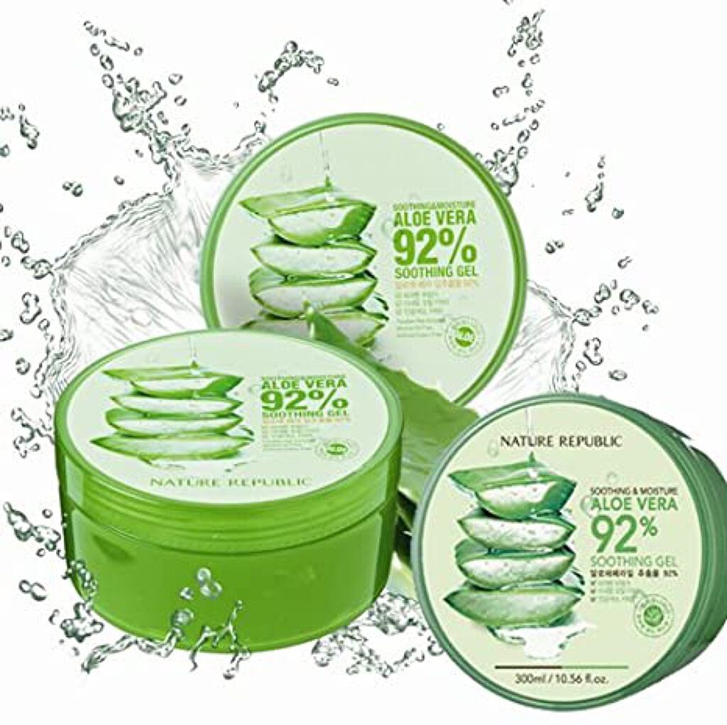 マイルド&モイスチャーアロエジェル/ネイチャーリパブリック/ボディローションを使ったクチコミ(1枚目)