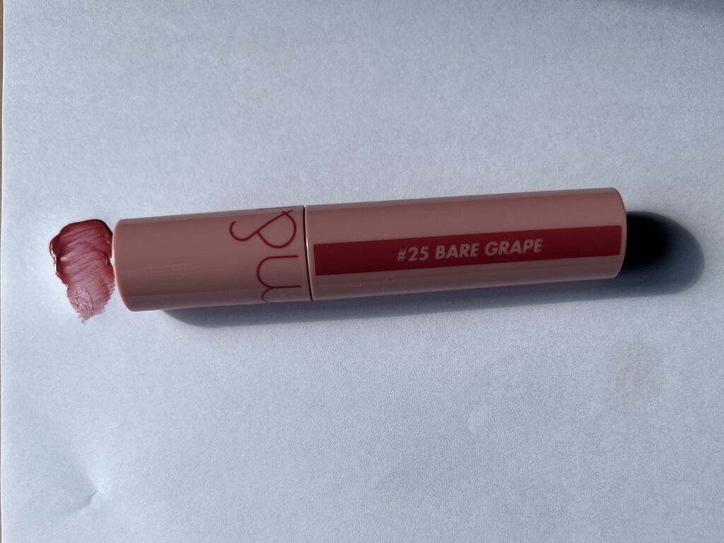 ジューシーラスティングティント/rom&nd/リップティントを使ったクチコミ（3枚目）