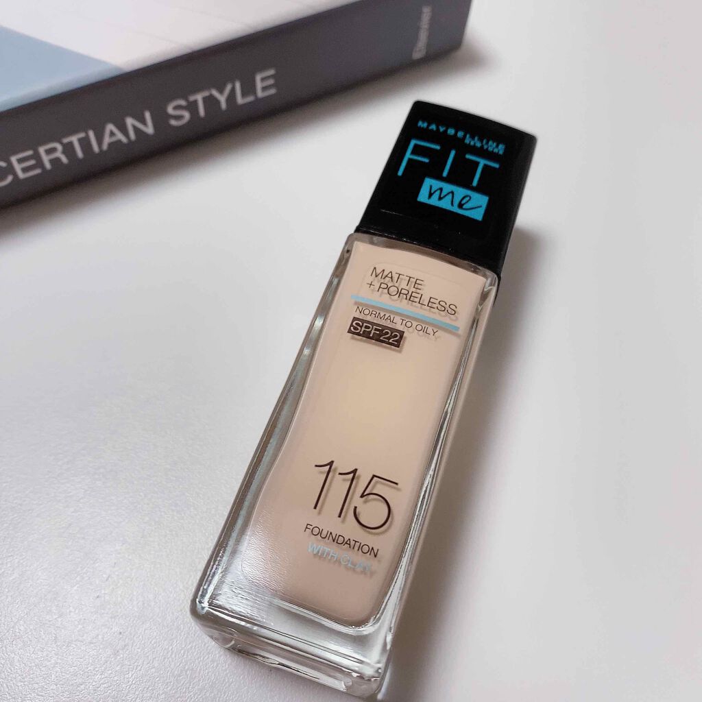 フィットミー リキッドファンデーション R/MAYBELLINE NEW YORK/リキッドファンデーションを使ったクチコミ(1枚目)