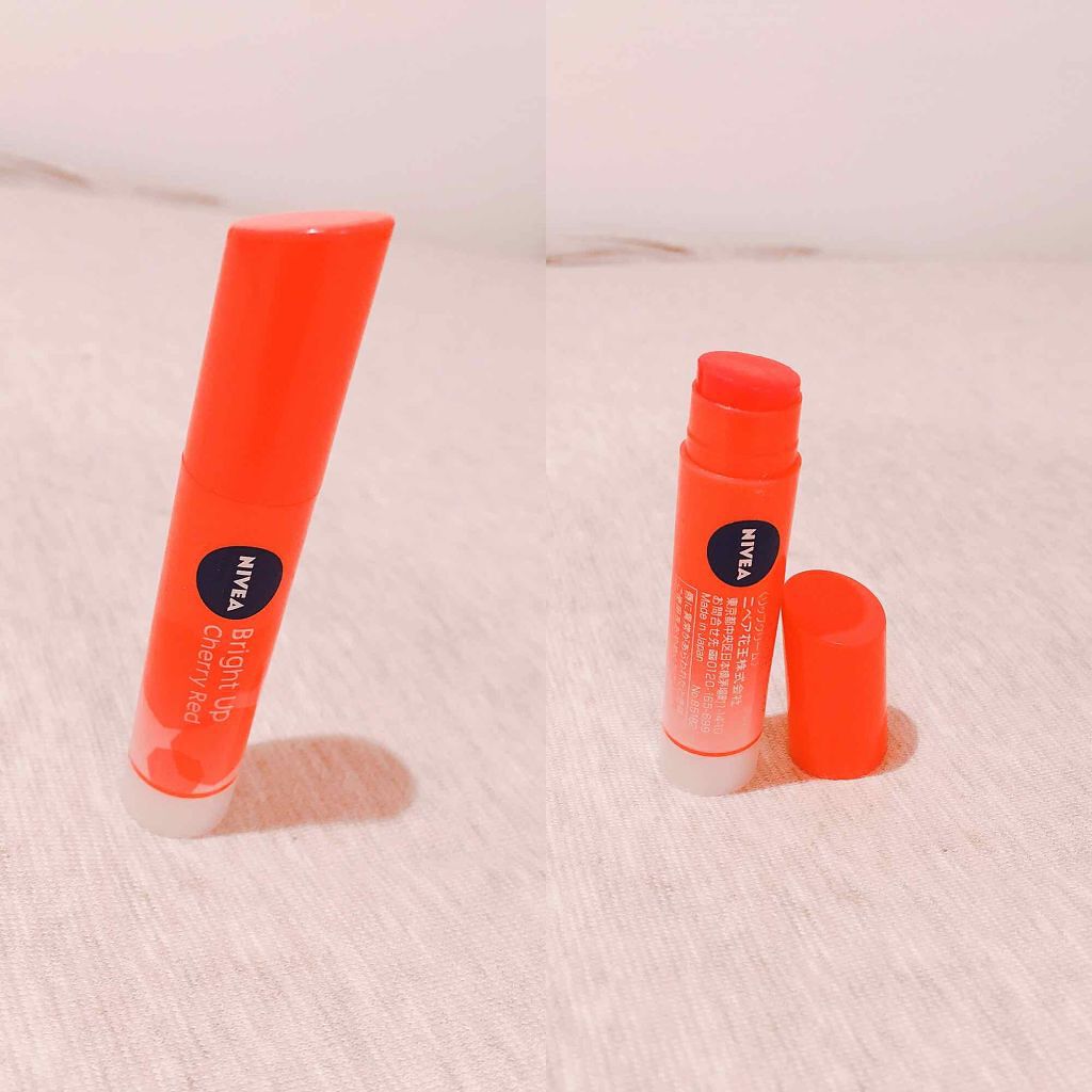 モイストピュアカラーリップ/ニベア/リップクリームを使ったクチコミ（1枚目）