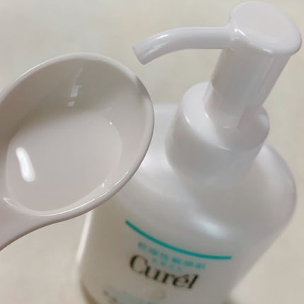 キュレル 潤浸保湿 乳液ケアメイク落とし/キュレル/ミルククレンジングを使ったクチコミ(3枚目)