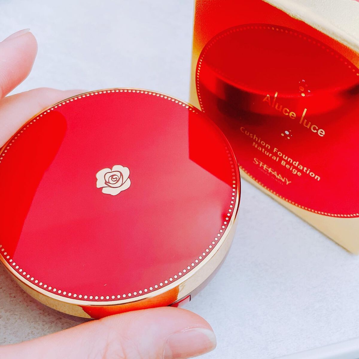 Aluce luce Plus クッションファンデーション/Aluce luce/クッションファンデーションを使ったクチコミ(2枚目)