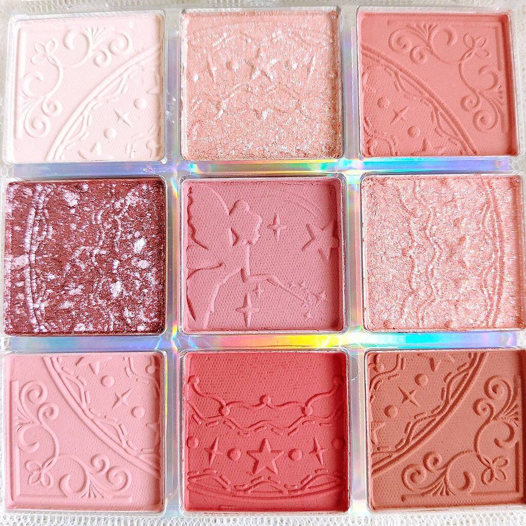 クォーツ 9色アイシャドウパレット(ドリームランドアイシャドウ)/ZEESEA/アイシャドウパレットを使ったクチコミ(2枚目)