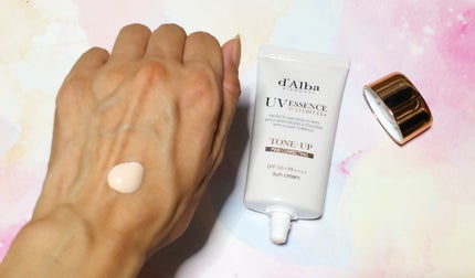 ウォータフルトーンアップサンクリーム/ダルバ/日焼け止めクリームを使ったクチコミ(2枚目)