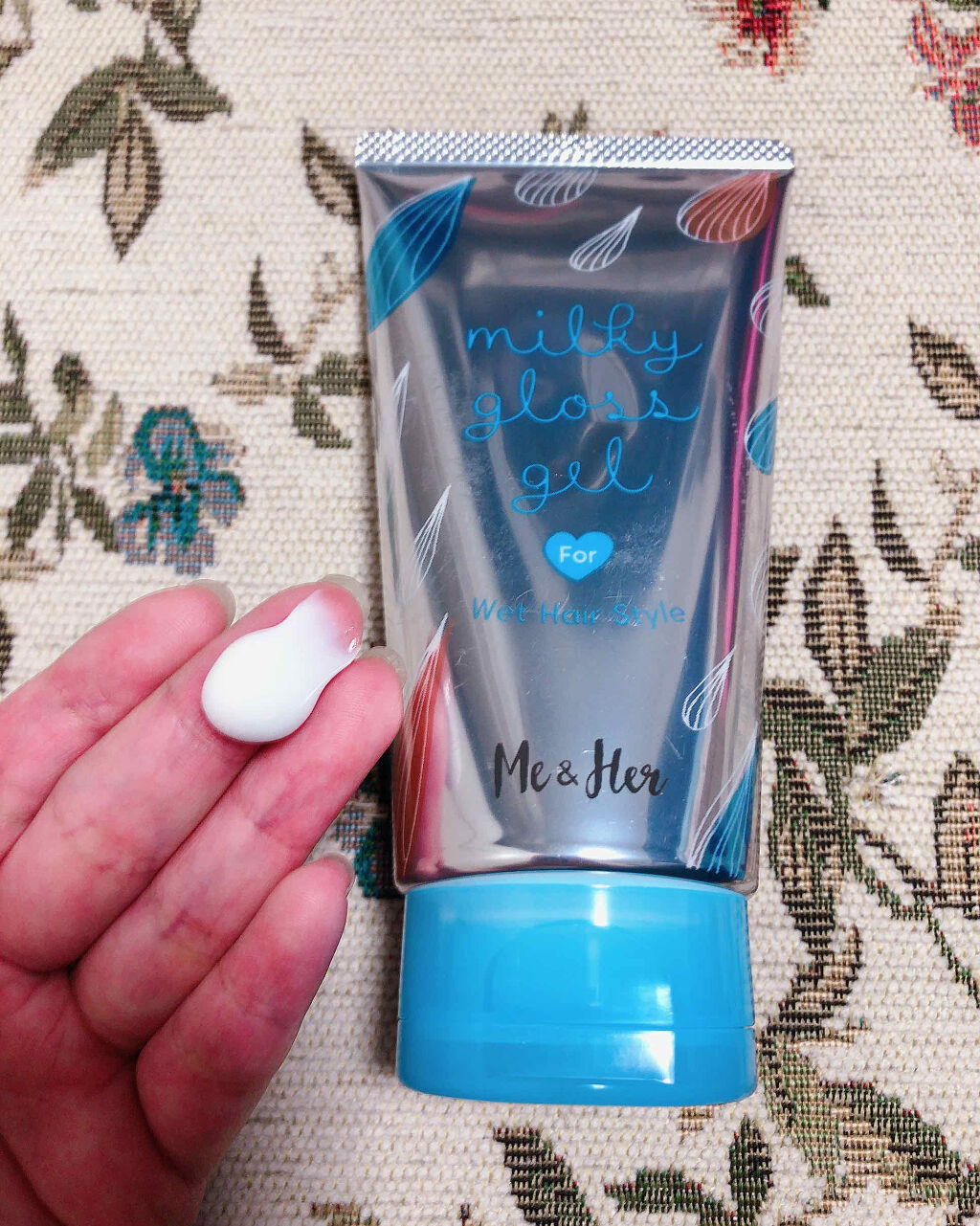 ミルキィグロスジェル/Me&Her/ヘアジェルを使ったクチコミ（1枚目）