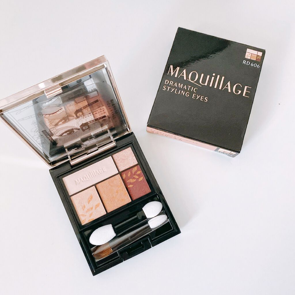 ドラマティックスタイリングアイズ/マキアージュ/アイシャドウパレットを使ったクチコミ（1枚目）