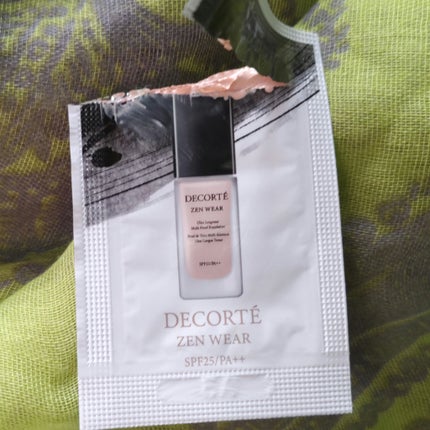 ゼン ウェア フルイド/DECORTÉ/リキッドファンデーションを使ったクチコミ(1枚目)