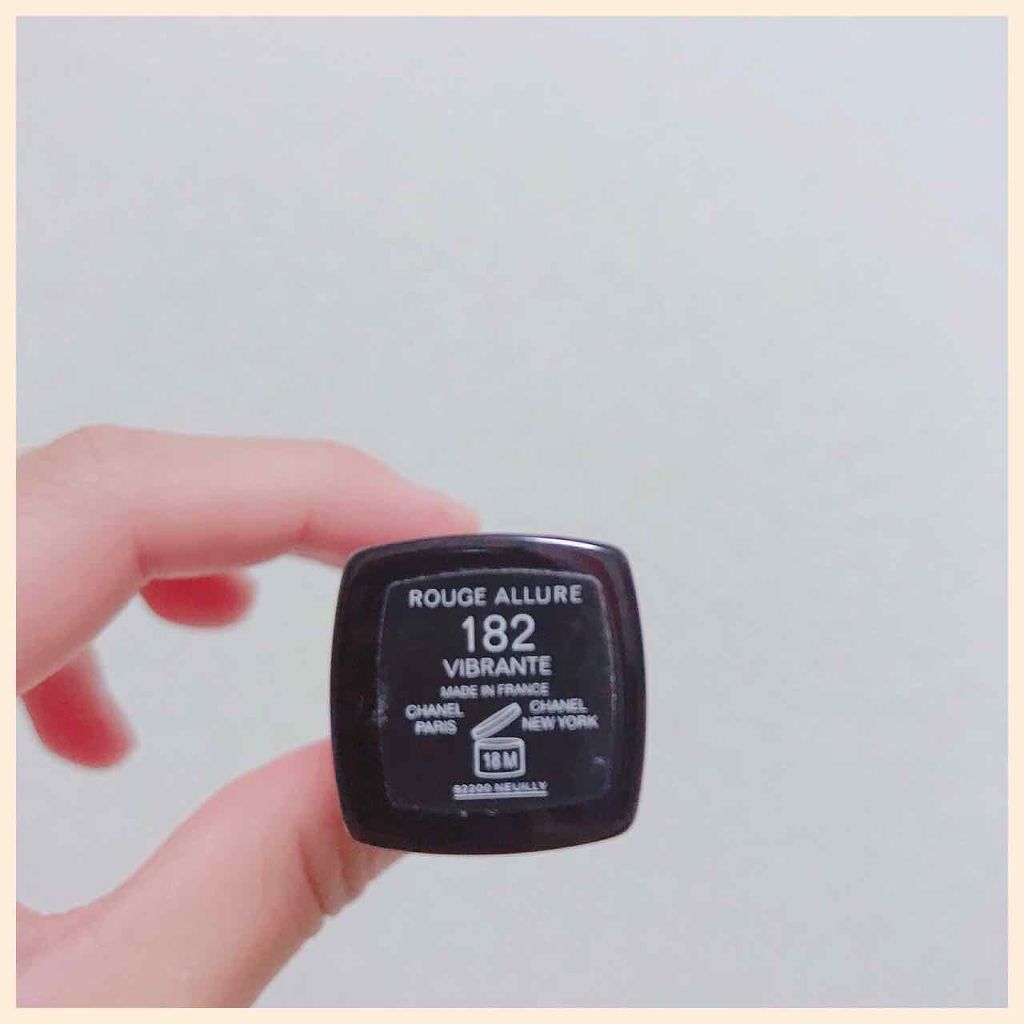 ルージュ アリュール/CHANEL/口紅を使ったクチコミ(2枚目)