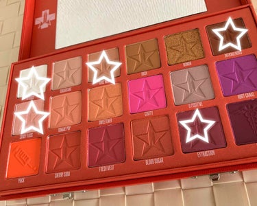 BLOOD SUGAR Eyeshadow Palette/Jeffree Star Cosmetics/アイシャドウパレットを使ったクチコミ（1枚目）