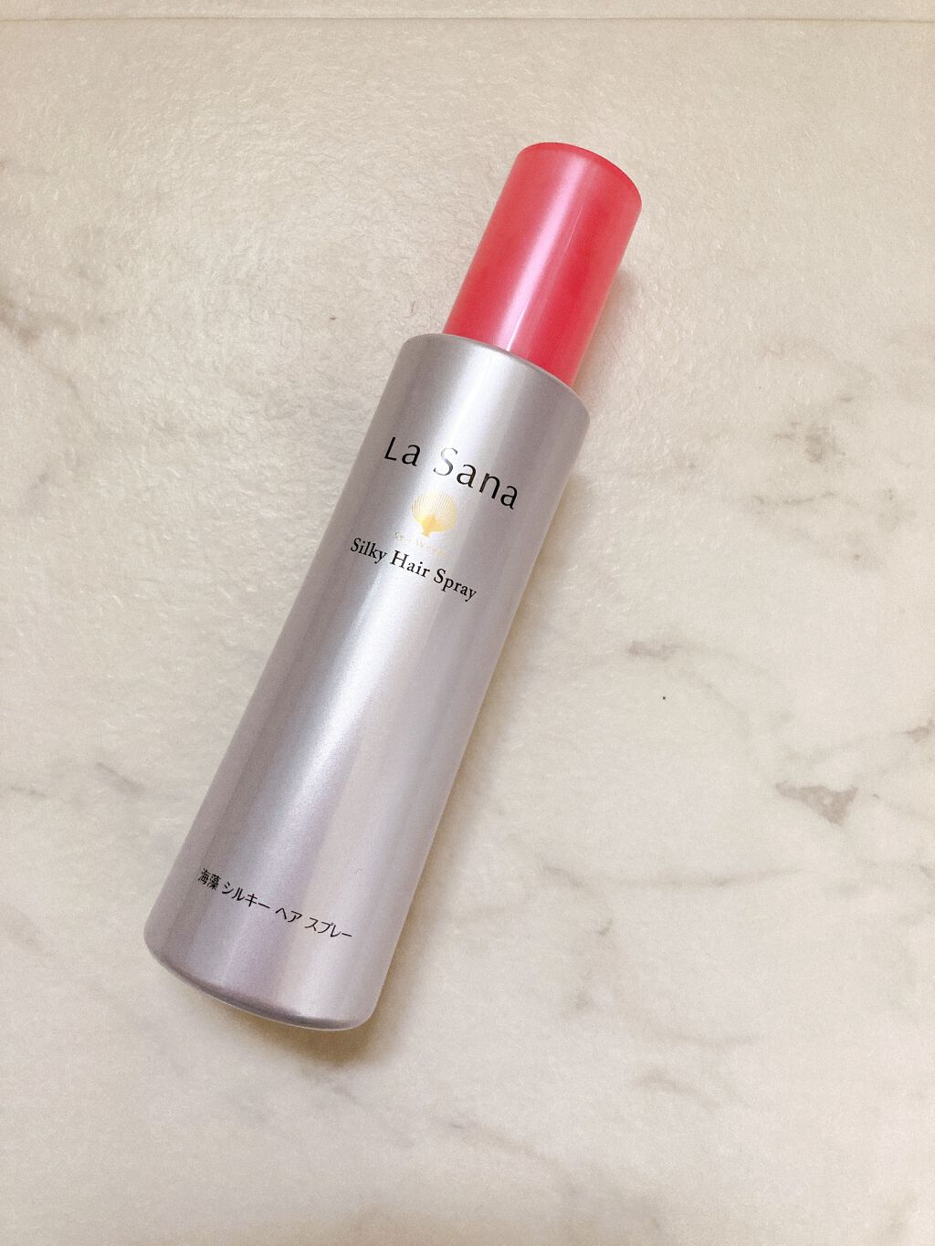 海藻 シルキー ヘア スプレー/ラサーナ/ヘアスプレーを使ったクチコミ（1枚目）