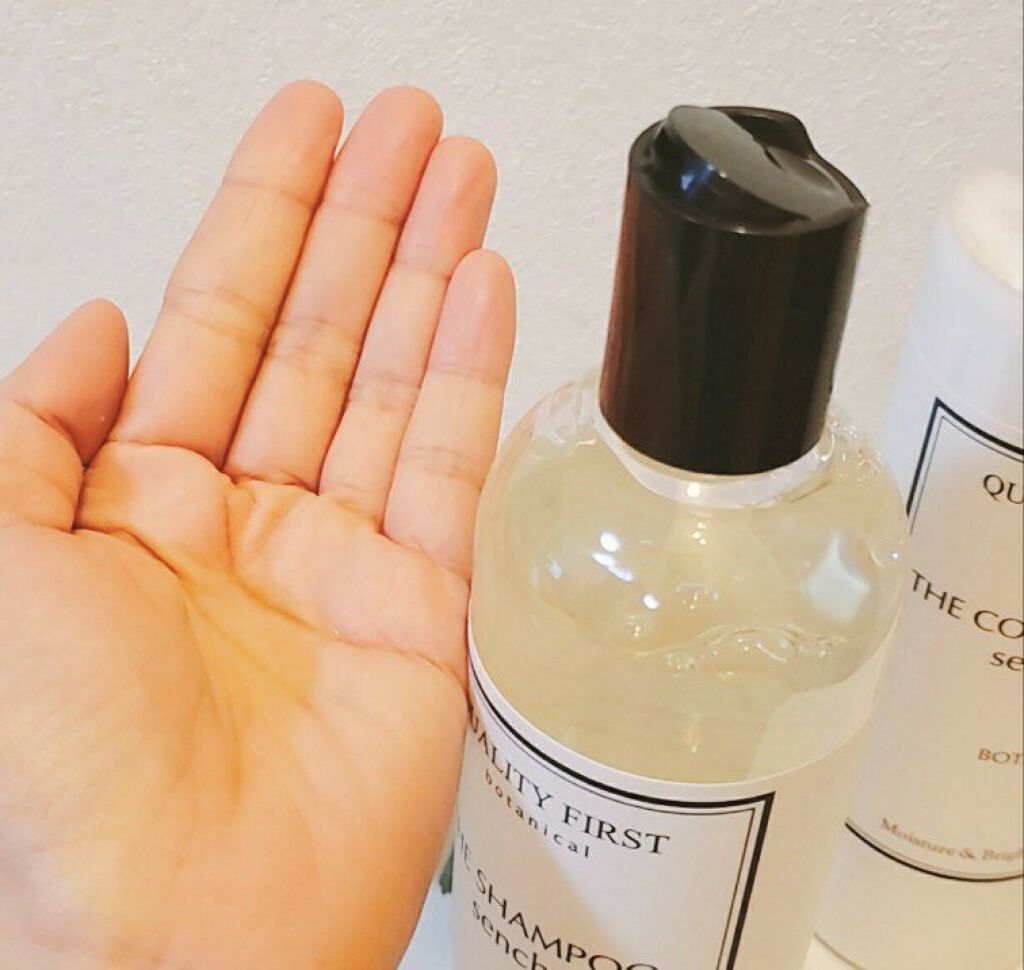 ボタアンド ザ シャンプー <sencha>/クオリティファースト/市販シャンプーを使ったクチコミ（2枚目）