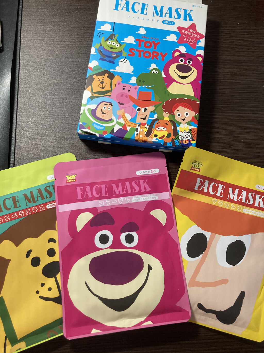 トイ・ストーリー フェイスマスク くも/DISNEY/シートマスク・パックを使ったクチコミ（1枚目）