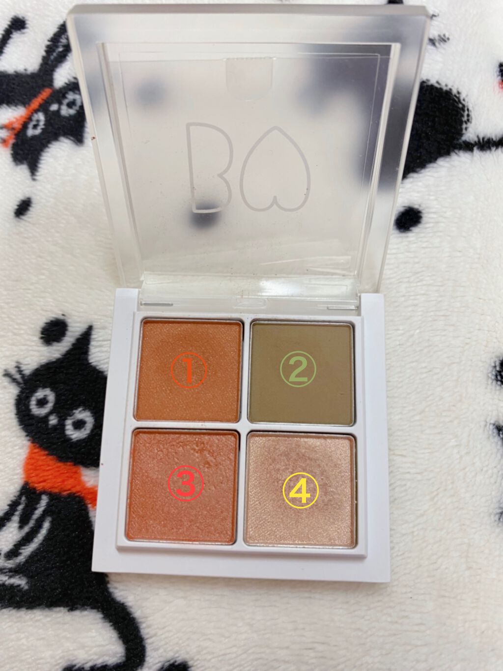 THE アイパレR/b idol/アイシャドウパレットを使ったクチコミ(2枚目)