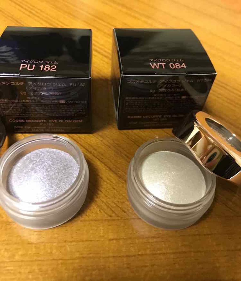 アイグロウ ジェム/DECORTÉ/ジェル・クリームアイシャドウを使ったクチコミ(1枚目)