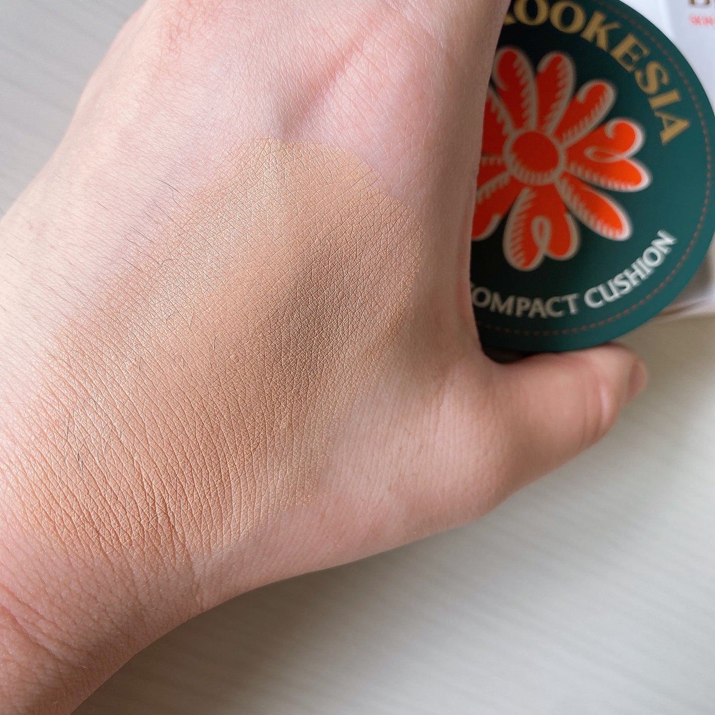 スキンエンハンサー コンパクト クッション (マット)/BROOKESIA/クッションファンデーションを使ったクチコミ(2枚目)