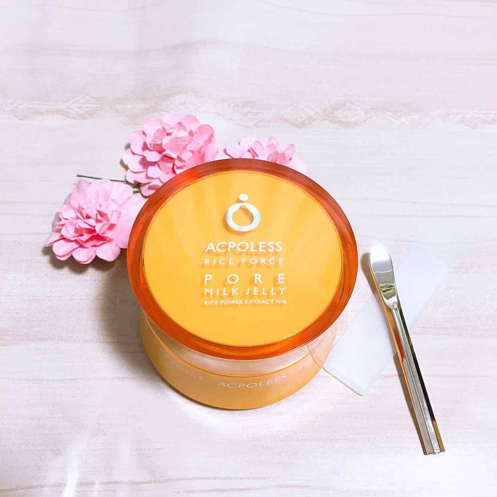 アクポレス ポアミルクジェリー/ライスフォース/美容液を使ったクチコミ（2枚目）