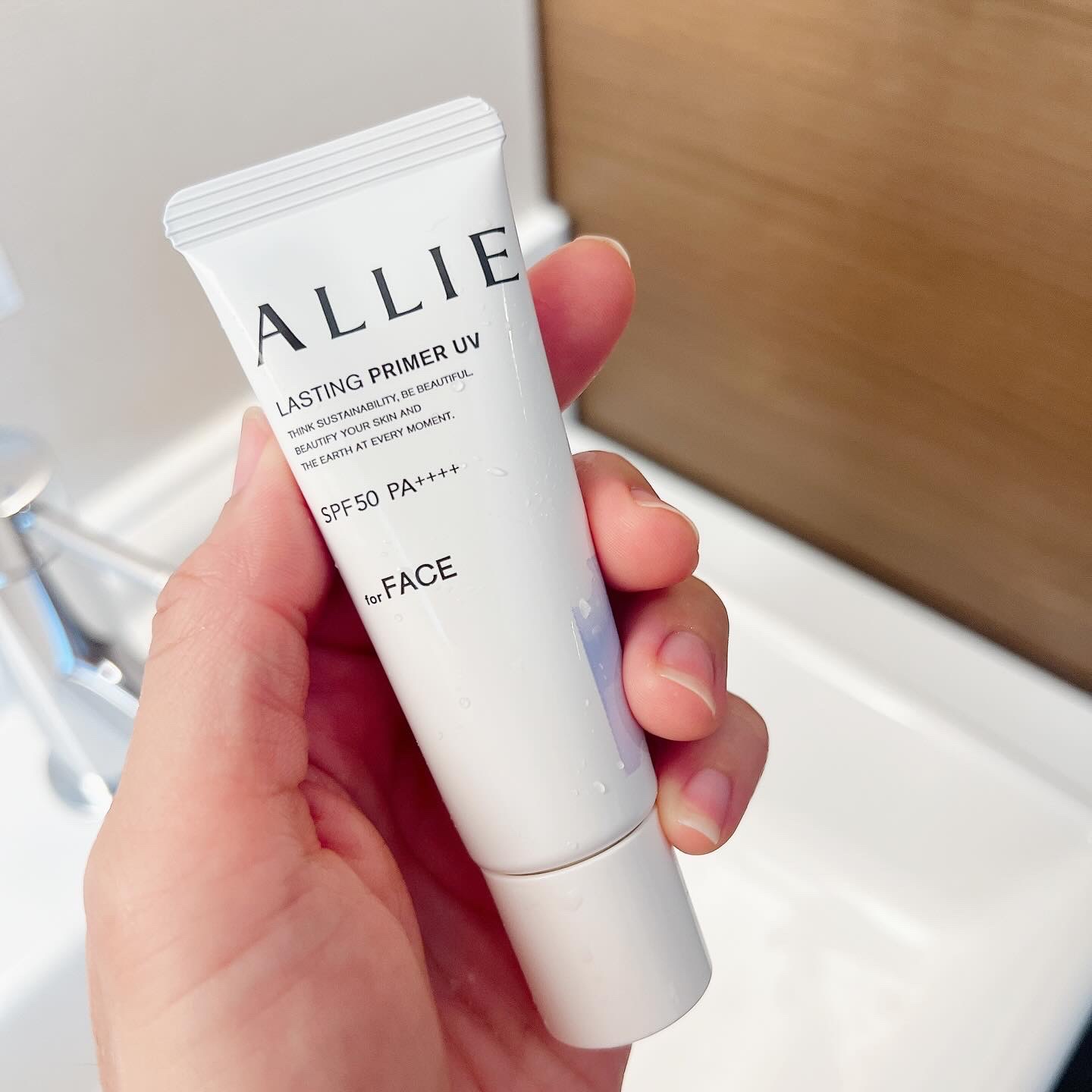 アリィー クロノビューティ ラスティングプライマーUV/アリィー/日焼け止めジェルを使ったクチコミ（3枚目）