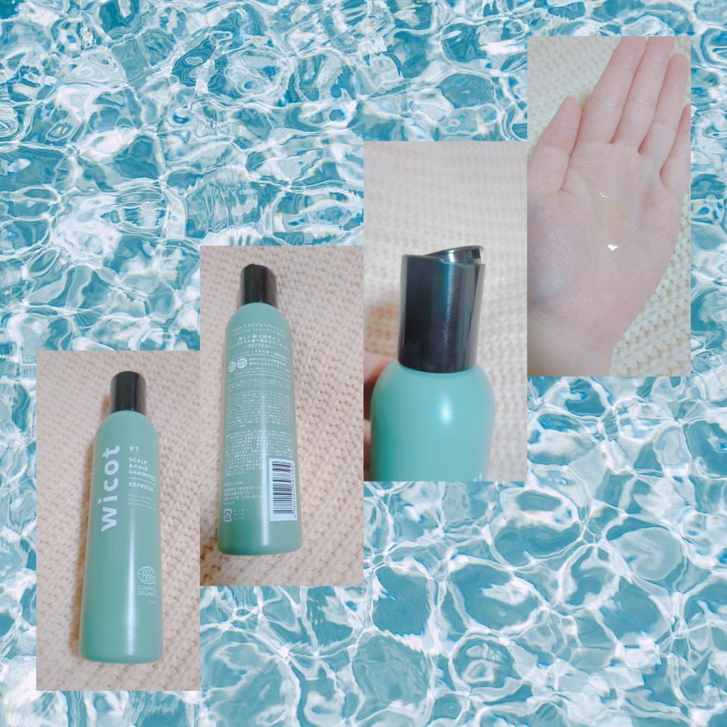 スカルプ&ヘア シャンプー/トリートメント リフレッシュ/wicot/市販シャンプーを使ったクチコミ(2枚目)