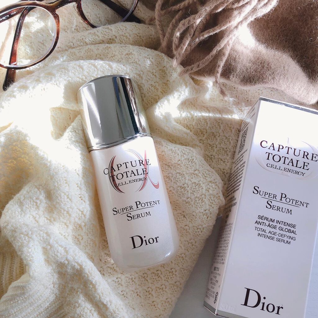 【旧】カプチュール トータル セル ENGY スーパー セラム/Dior/美容液を使ったクチコミ（1枚目）
