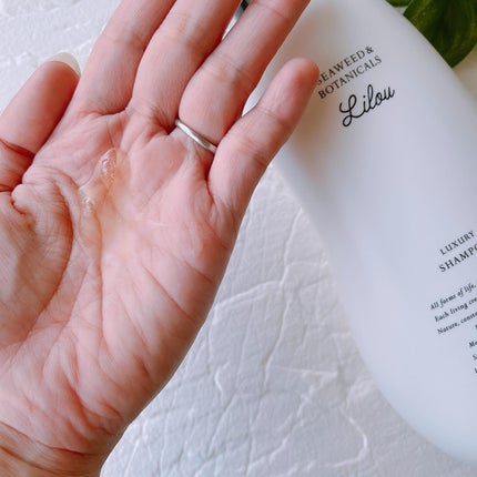 Lilou リル ラグジュアリーシャンプー/トリートメント/Lilou/市販シャンプーを使ったクチコミ(3枚目)