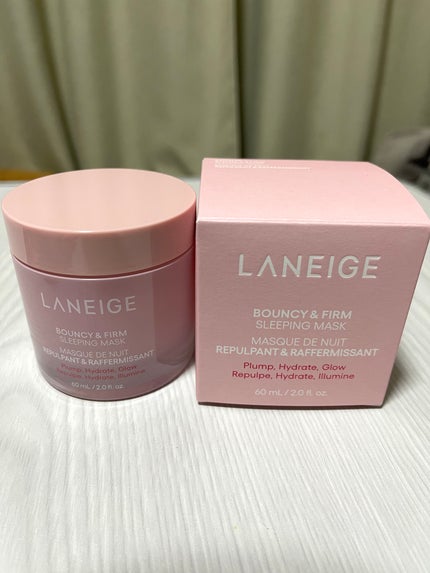 バウンシースリーピングマスク/LANEIGE/フェイスクリームを使ったクチコミ(1枚目)