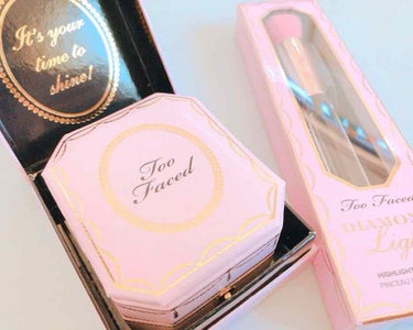 ダイヤモンドライト マルチユース ハイライター/Too Faced/パウダーハイライトを使ったクチコミ（2枚目）