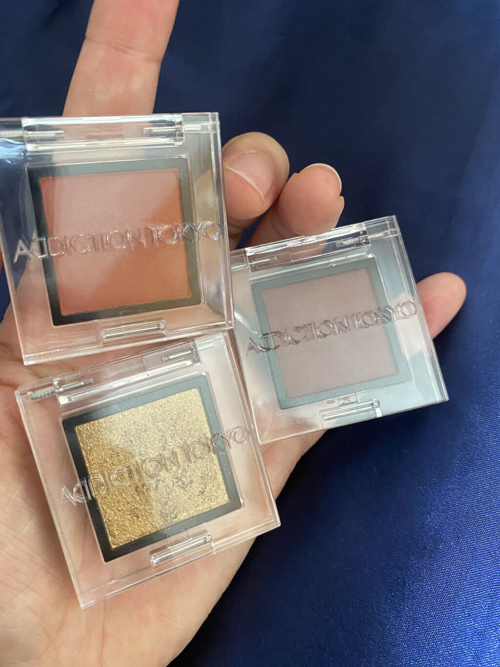 アディクション ザ アイシャドウ マット 025M Incarose/ADDICTION/単色アイシャドウを使ったクチコミ（2枚目）