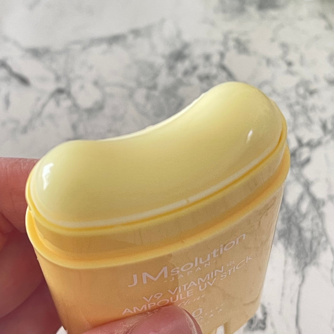 V9ビタミンアンプルUVスティック CLEAR/JMsolution/日焼け止めスティックを使ったクチコミ(5枚目)