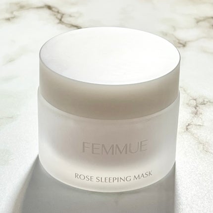 ローズウォーター スリーピングマスク/FEMMUE/フェイスクリームを使ったクチコミ(6枚目)