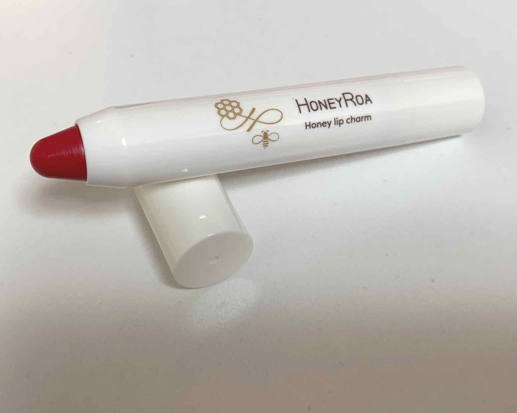 ハニーリップチャーム/ROAlív/口紅を使ったクチコミ(2枚目)
