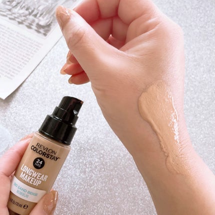 カラーステイ ロングウェア メイクアップ D/REVLON/リキッドファンデーションを使ったクチコミ(4枚目)