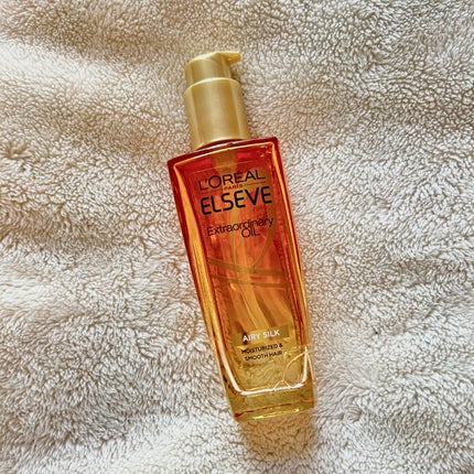 ロレアル パリ エクストラオーディナリー オイル エアリー シルク/ロレアル パリ/ヘアオイルを使ったクチコミ(1枚目)