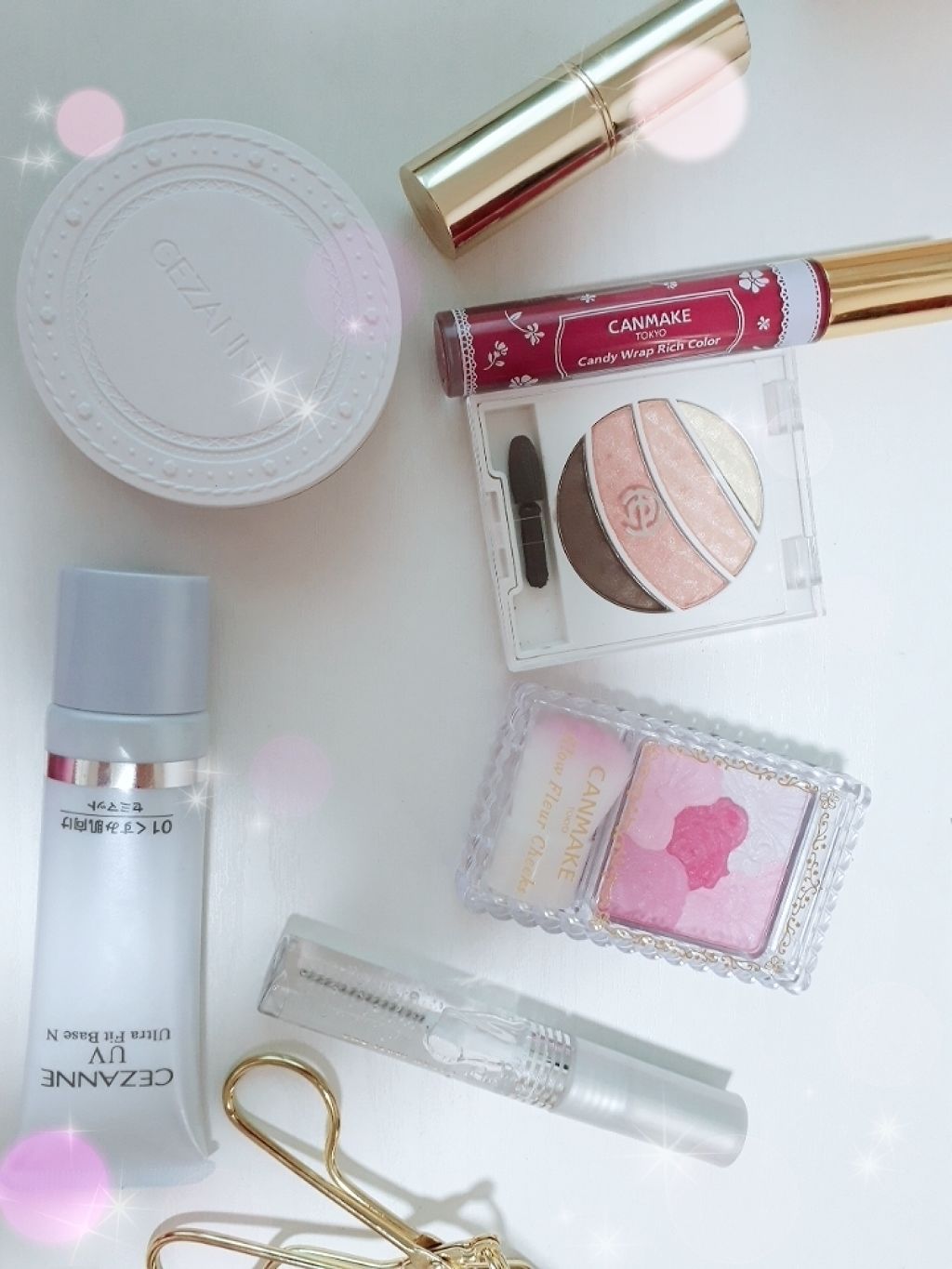 グロウフルールチークス/キャンメイク/パウダーチークを使ったクチコミ（2枚目）