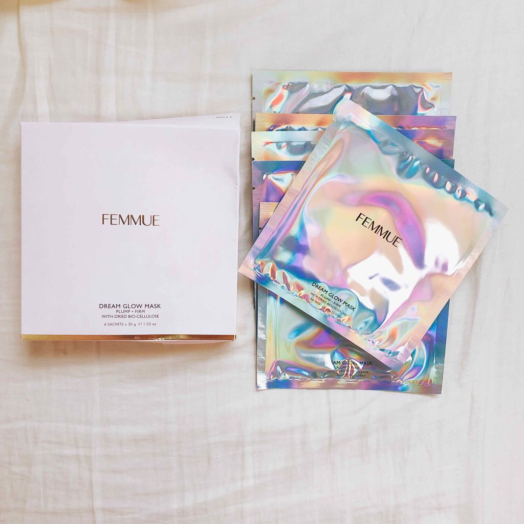 ドリームグロウマスクPF(ハリ・エイジングケア)/FEMMUE/シートマスク・パックを使ったクチコミ(1枚目)