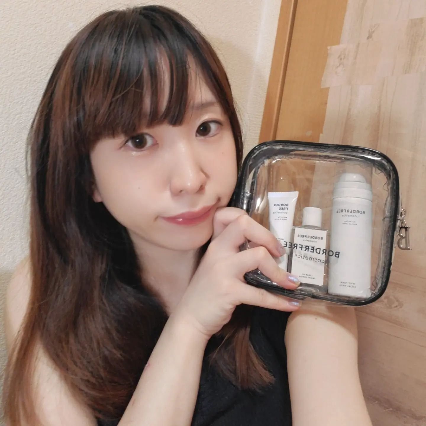 ミニサイズスキンケアセット/BORDER FREE cosmetics/トライアルキットを使ったクチコミ（1枚目）