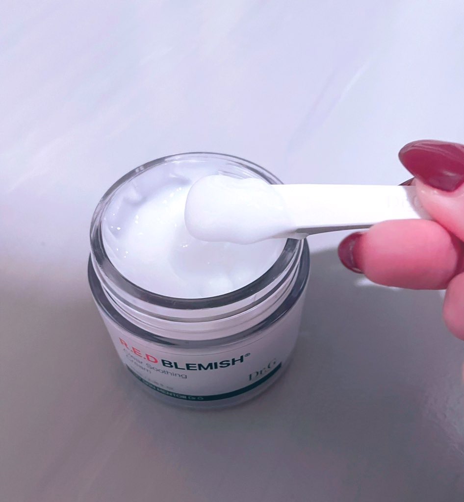 レッドブレミッシュ クリアスージングクリーム/Dr.G/フェイスクリームを使ったクチコミ（2枚目）