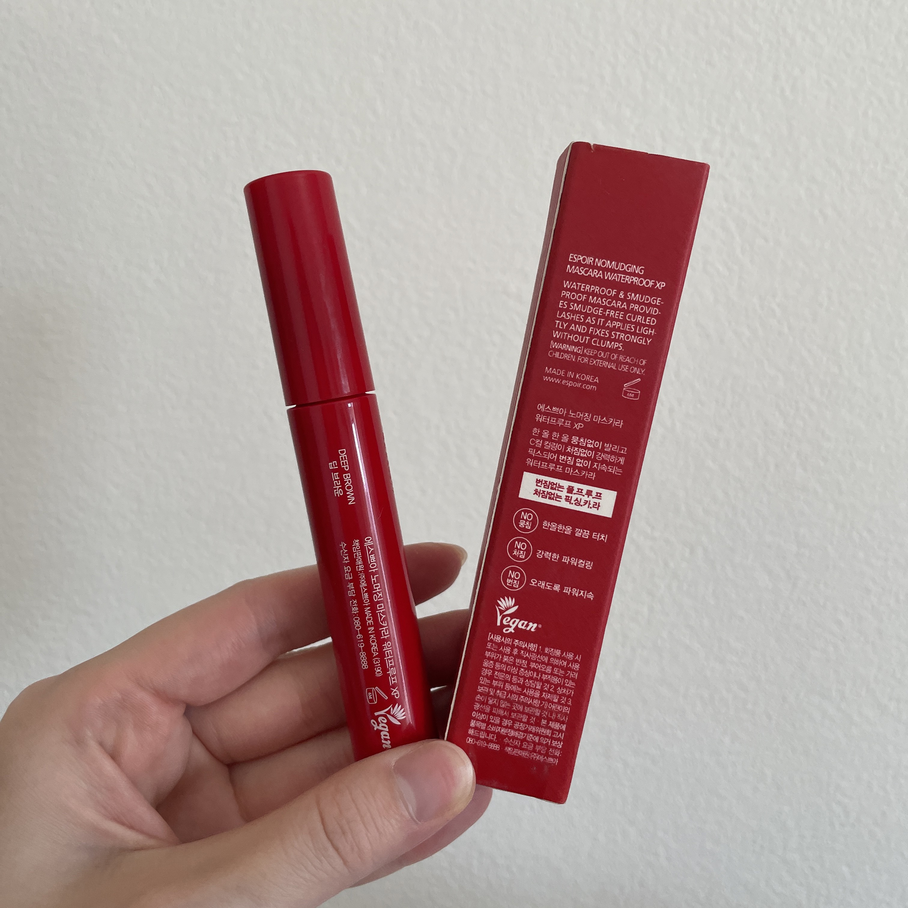 ノーマッジング マスカラ ウォータープルーフXP/espoir/マスカラを使ったクチコミ（2枚目）