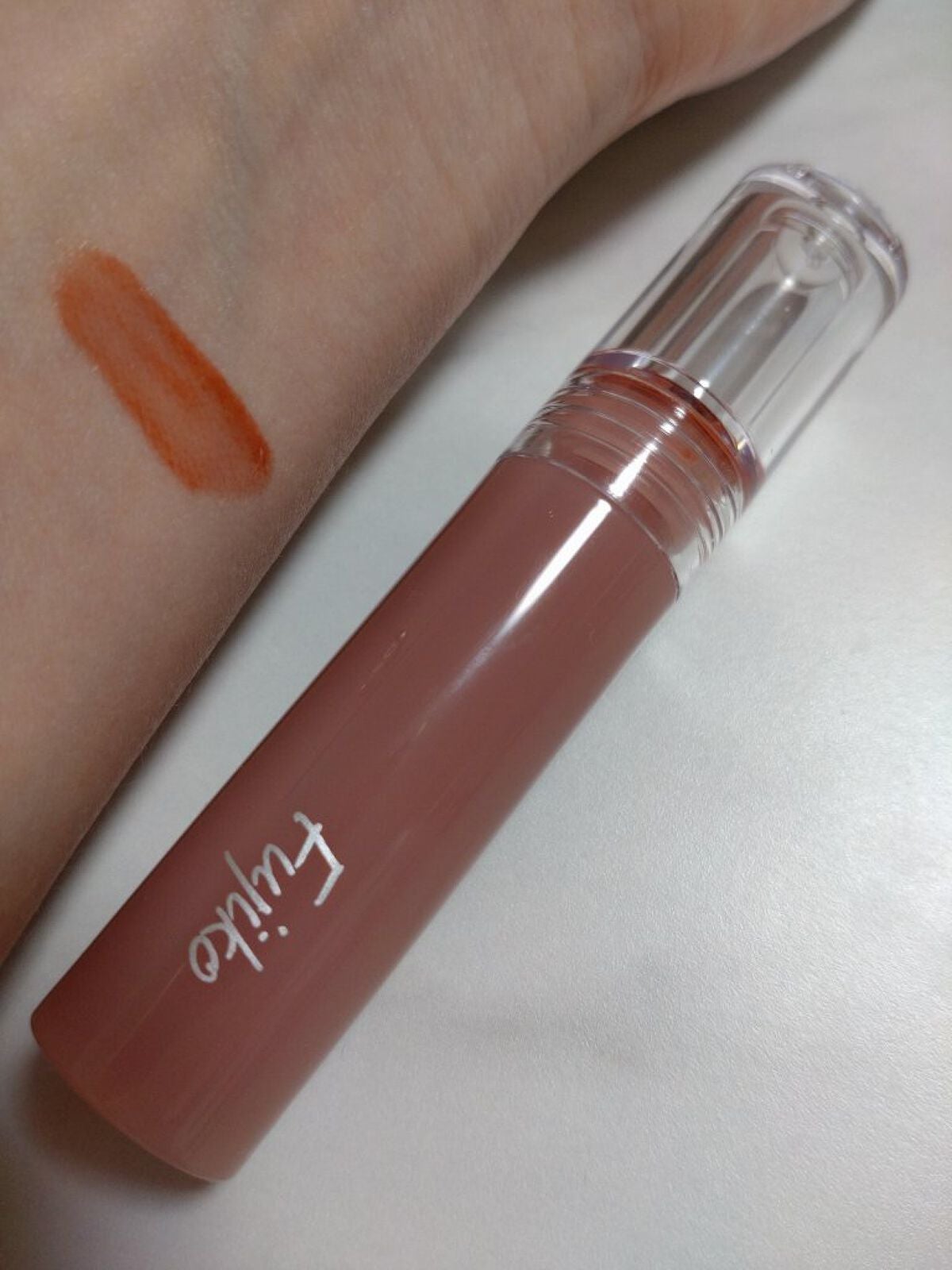 ニュアンスラップティント/Fujiko/リップティントを使ったクチコミ(3枚目)