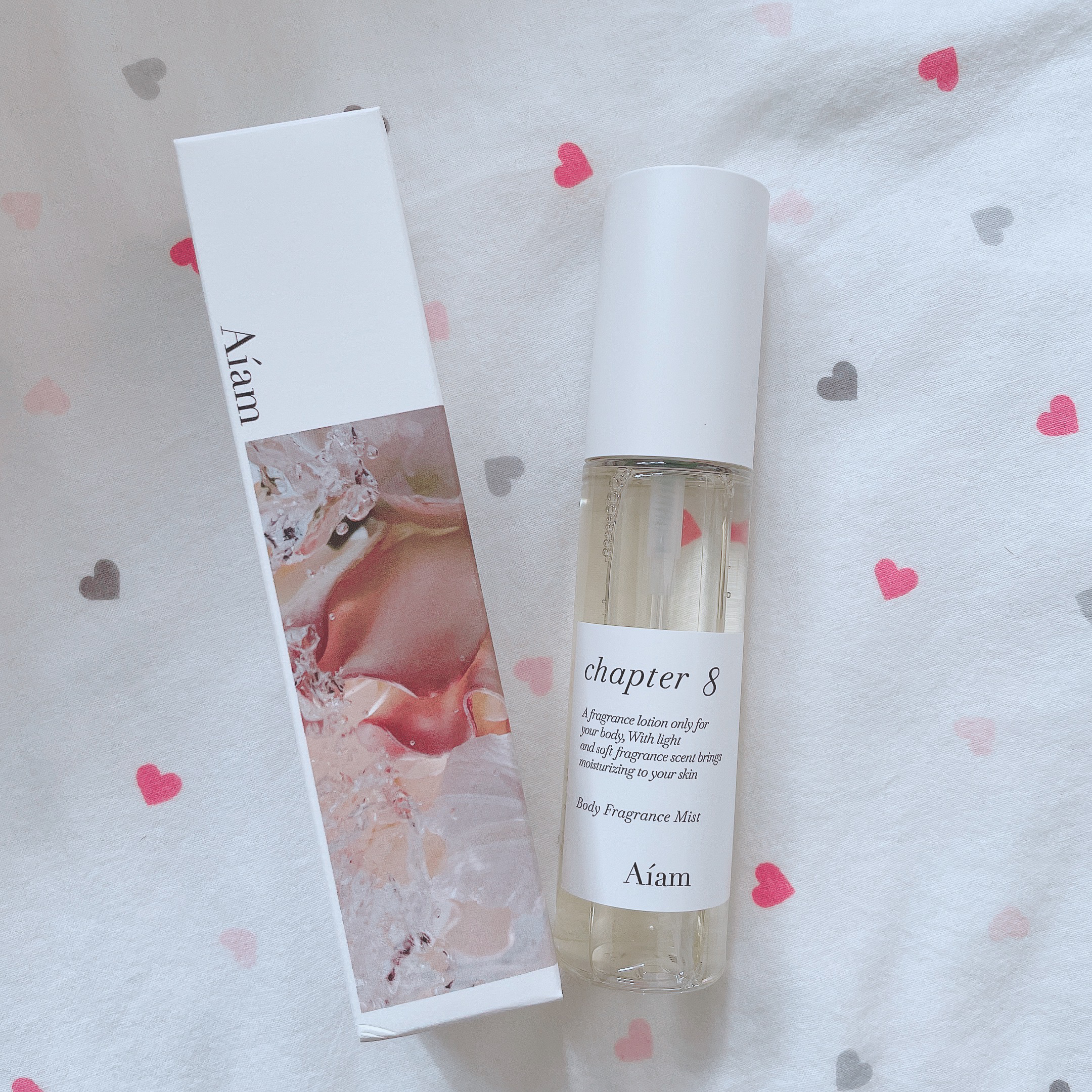 ボディフレグランスミスト チャプター8/Aíam/香水(その他)を使ったクチコミ（1枚目）