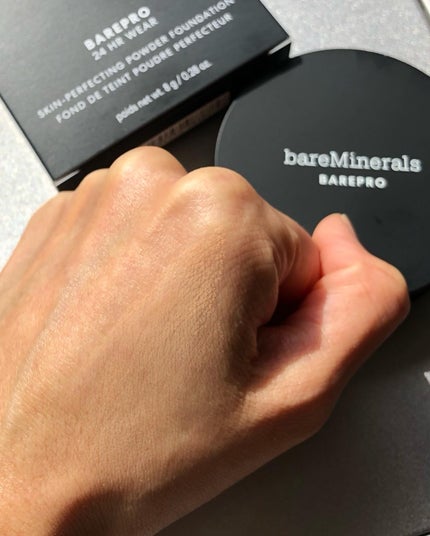 ベアプロ 24HR パウダー ファンデーション/bareMinerals/パウダーファンデーションを使ったクチコミ(3枚目)