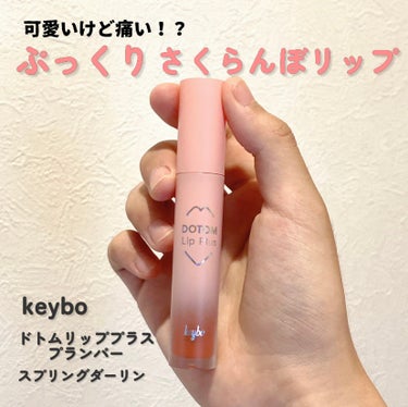 ドトムリッププラスプランパー/keybo/リップグロスを使ったクチコミ（1枚目）