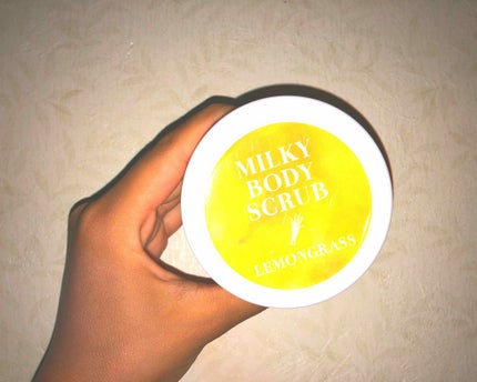 milky body scrub/3COINS/ボディスクラブを使ったクチコミ(1枚目)