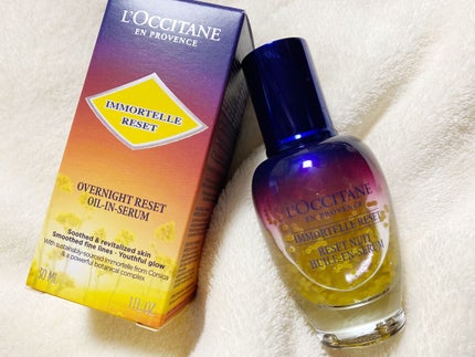 イモーテル オーバーナイトリセットセラム/L'OCCITANE/美容液を使ったクチコミ(1枚目)